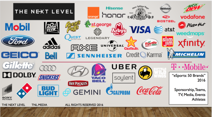 Major Non-Endemic Brands In Esports in 2017 esports
