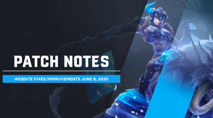 Repeat Patch Notes June 8 v1.1 Patch Notes