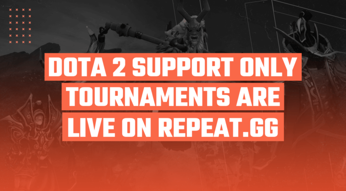 Dota 2 Support Only Tournaments Are Live on Repeat.gg Dota 2 Support
