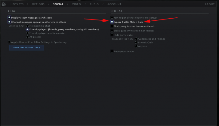 How to Add Your Dota 2 Game ID and Expose Public Match Data